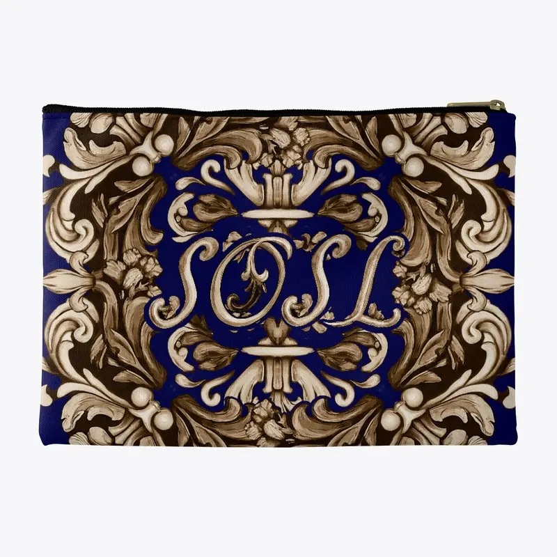 Deruta SOSL keepsake pouch sepia