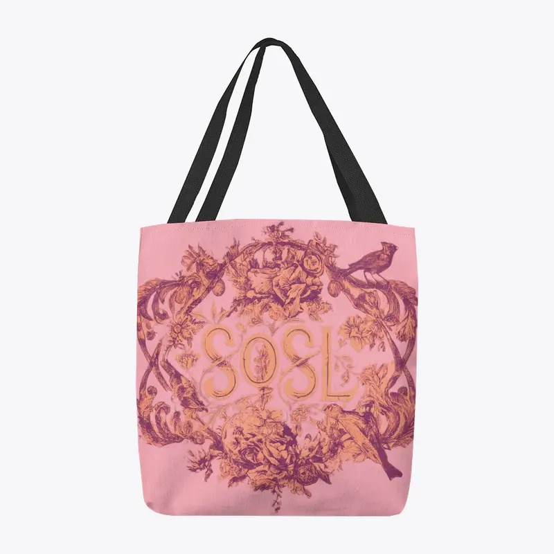 SOSL Toile tote bag in sunrise colorway