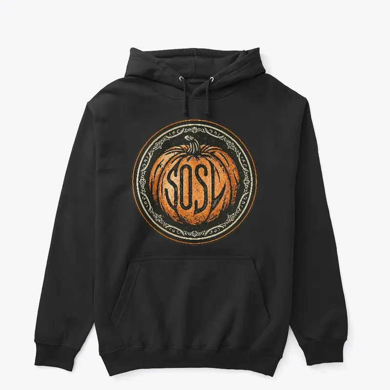 SOSL-a-lantern hoodie in classic pumpkin