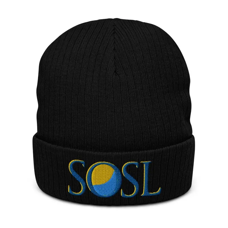 Classic SOSL embroidered logo beanie