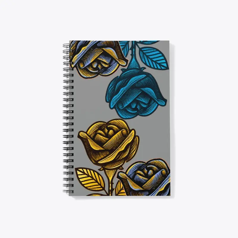 Single Rose notebook multi SOSL colors