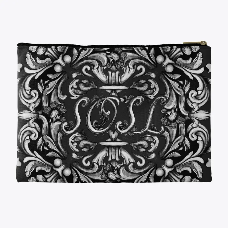 Deruta SOSL keepsake pouch in mono