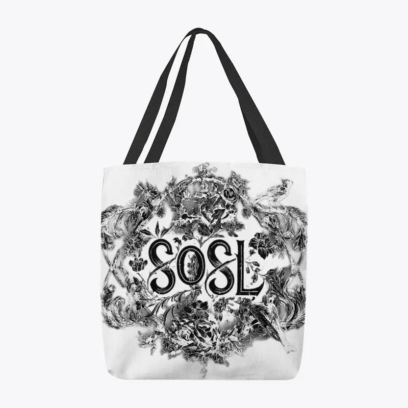 SOSL Toile tote bag in monochrome #1